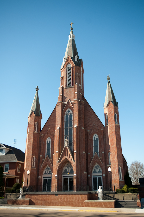 St Patrick Catholic Church Amboy Wedding WSP0001