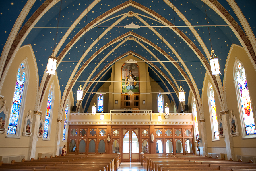 St Patrick Catholic Church Amboy Wedding WSP0006
