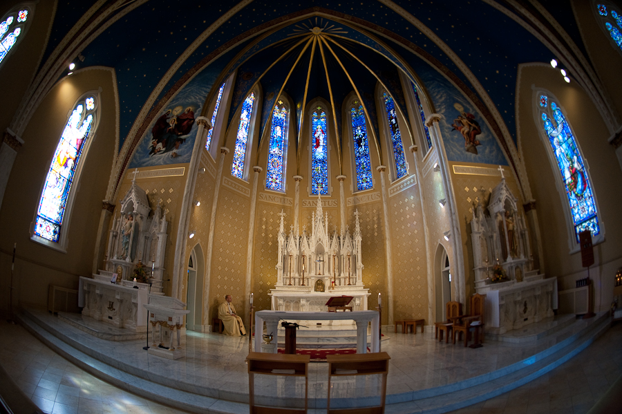 St Patrick Catholic Church Amboy Wedding WSP0009
