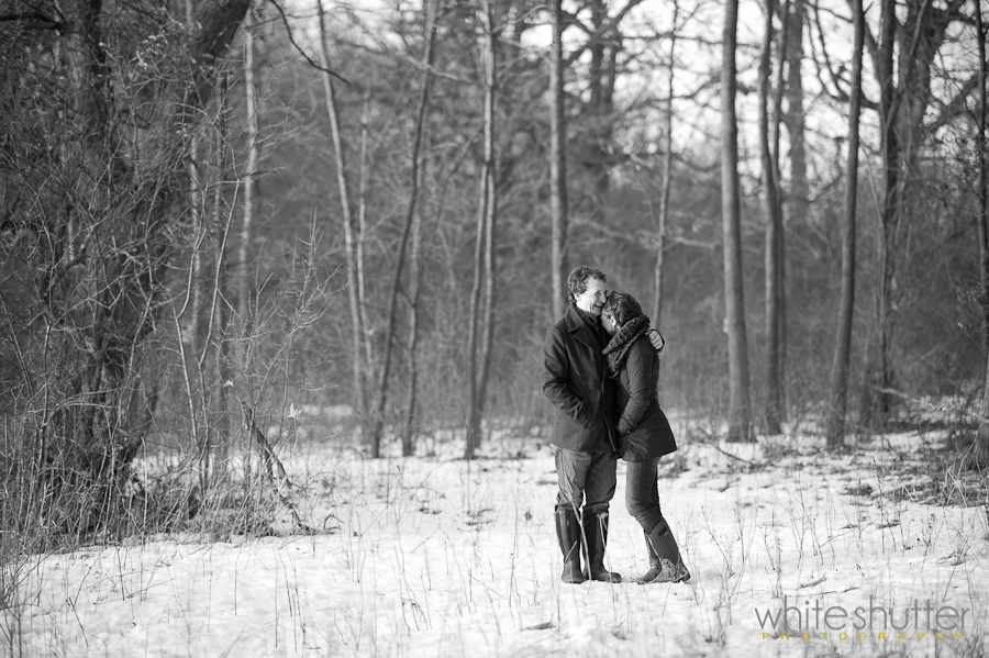 megan & micah… a winter engagement