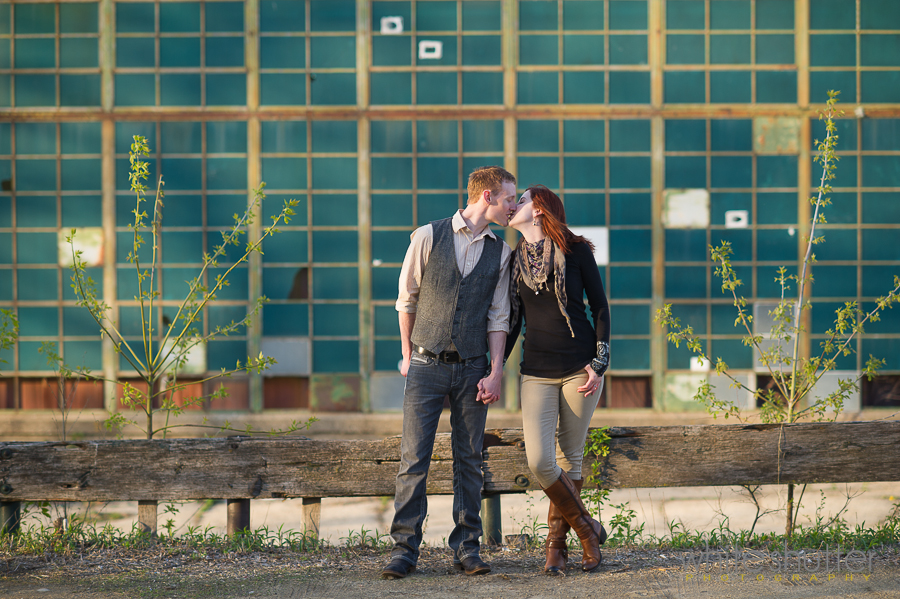 white shutter photography engagement session rockford illinois
